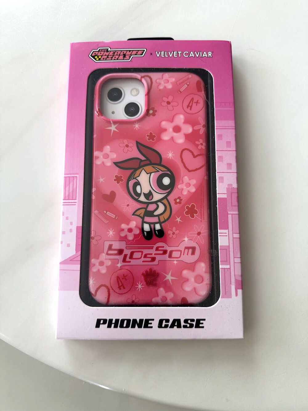 Powerpuff Girls Blossom Velvet Caviar Iphone 15Plus Case Pink Floral Y2K